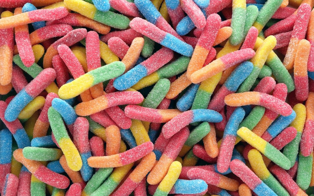 gummy worms - why candy is dangerous for dogs